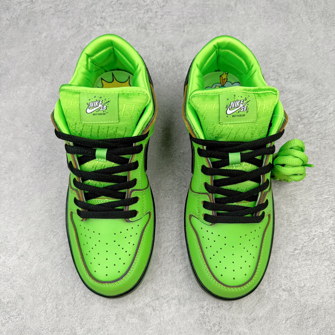 Dunk Low SB x Powerpuff Girls "Buttercup"