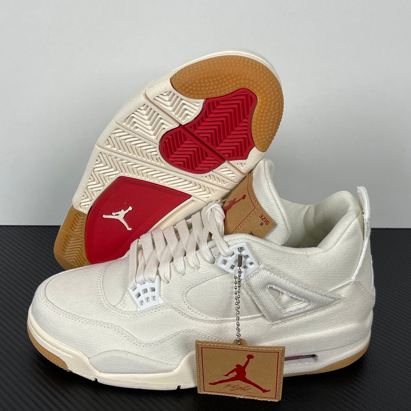 Air Jordan 4 x Levi's "White"
