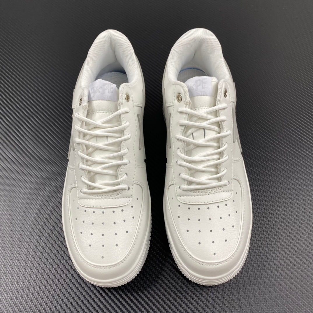 A Bathing Ape x JJJJound "White Grey"