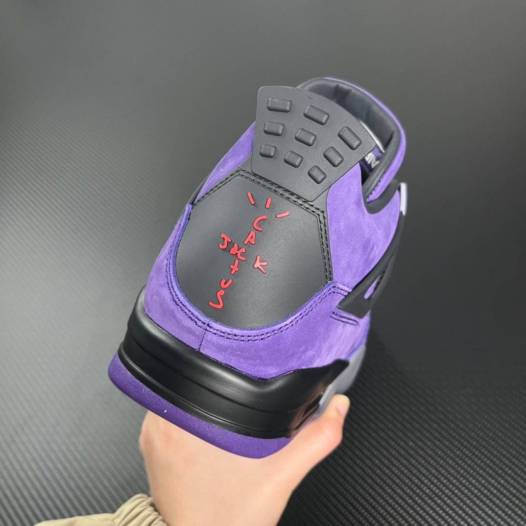 Air Jordan 4 x Travis Scott "Purple F&F"