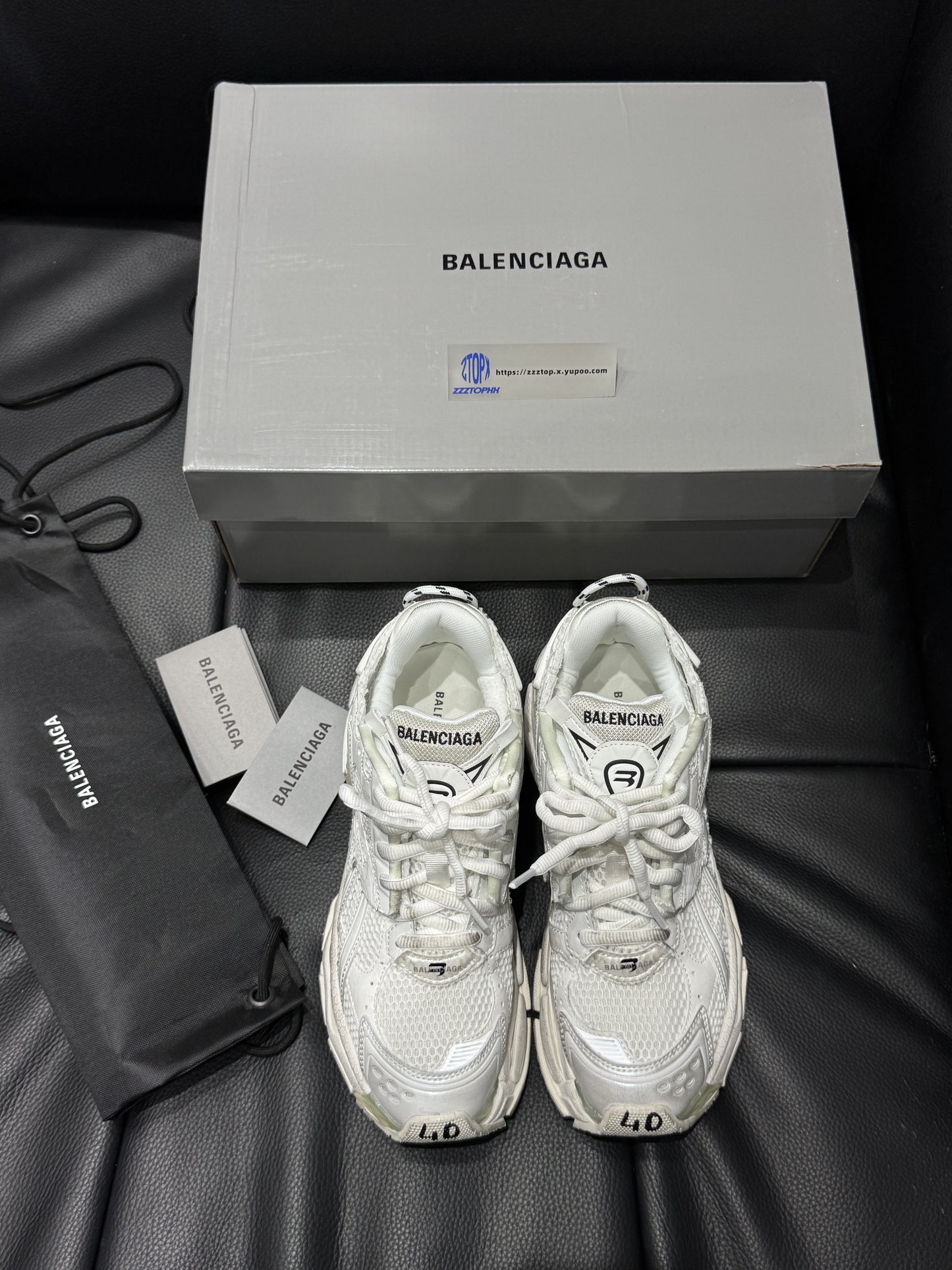 Balenciaga Runner "Triple White"