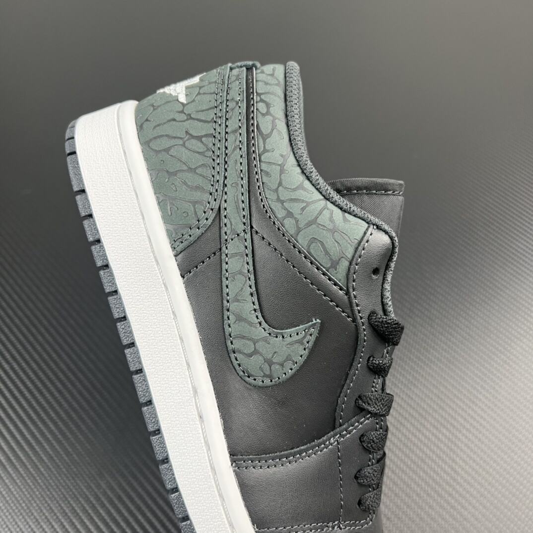 Air Jordan 1 Low "Black Elephant"