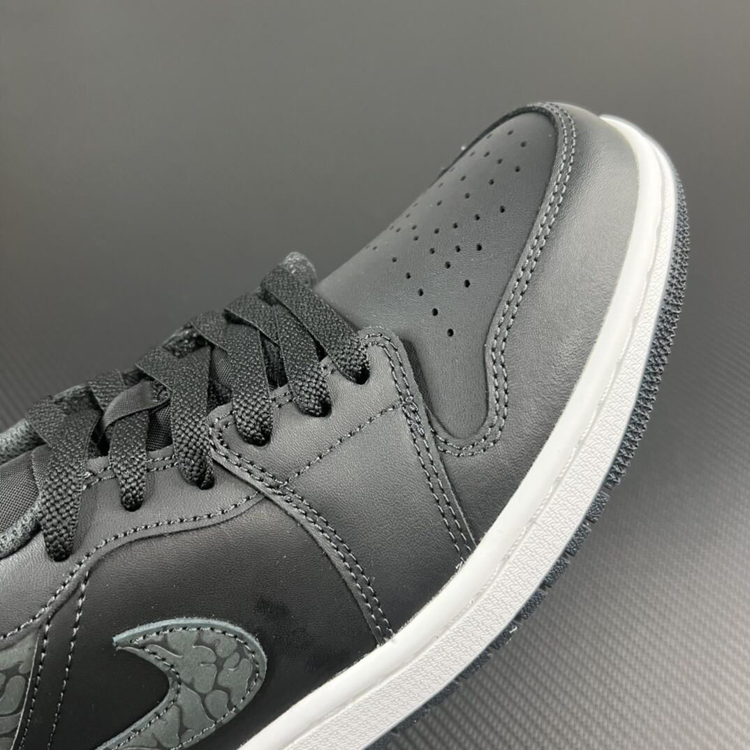 Air Jordan 1 Low "Black Elephant"