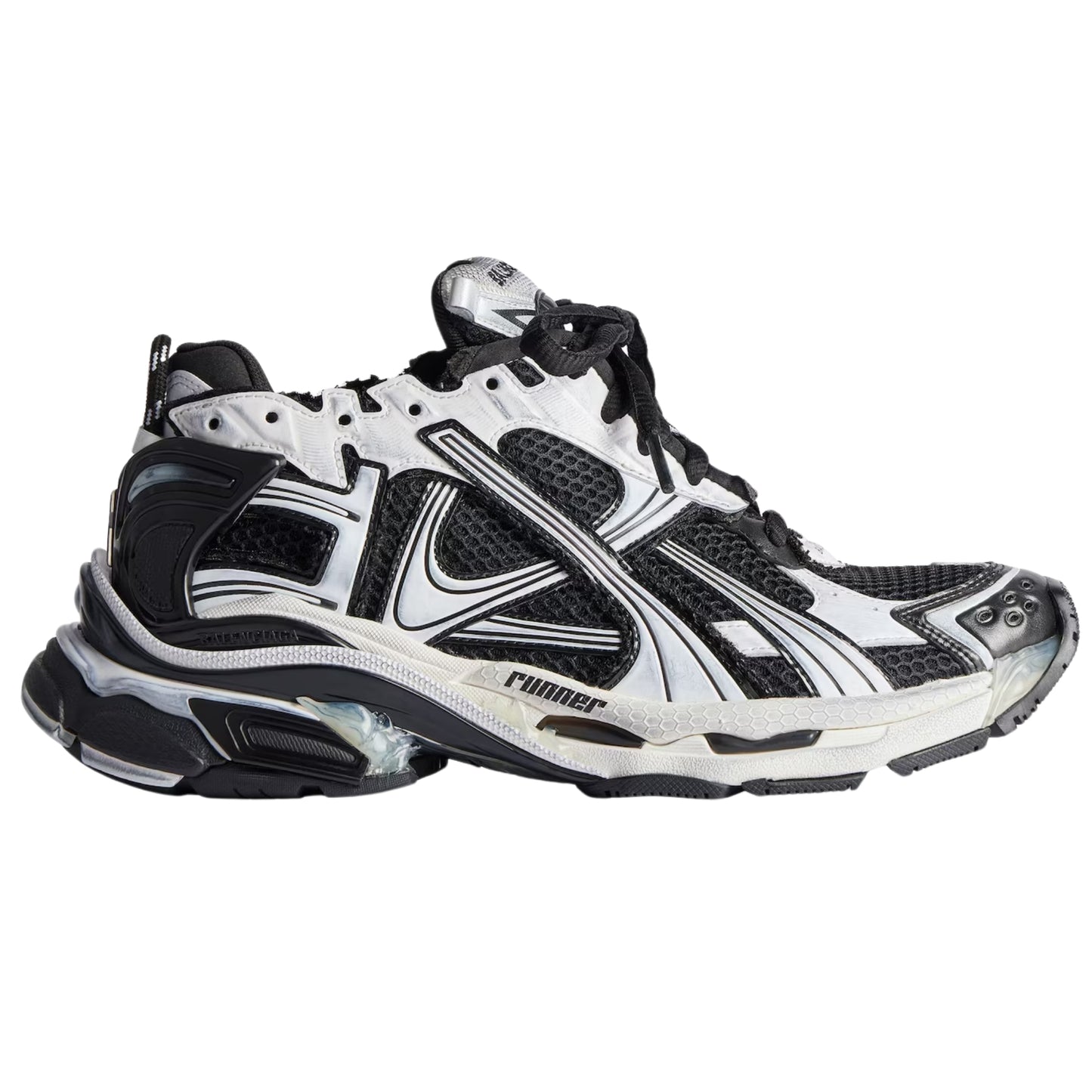 Balenciaga Runner "Black n White"