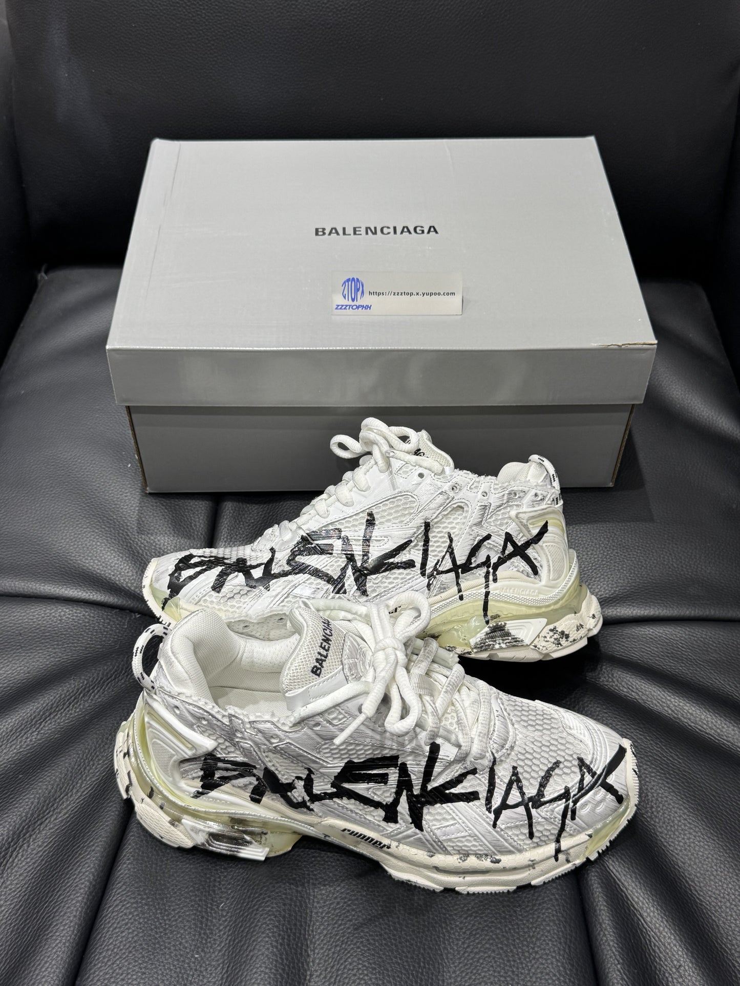 Balenciaga Runner Graffiti "White"