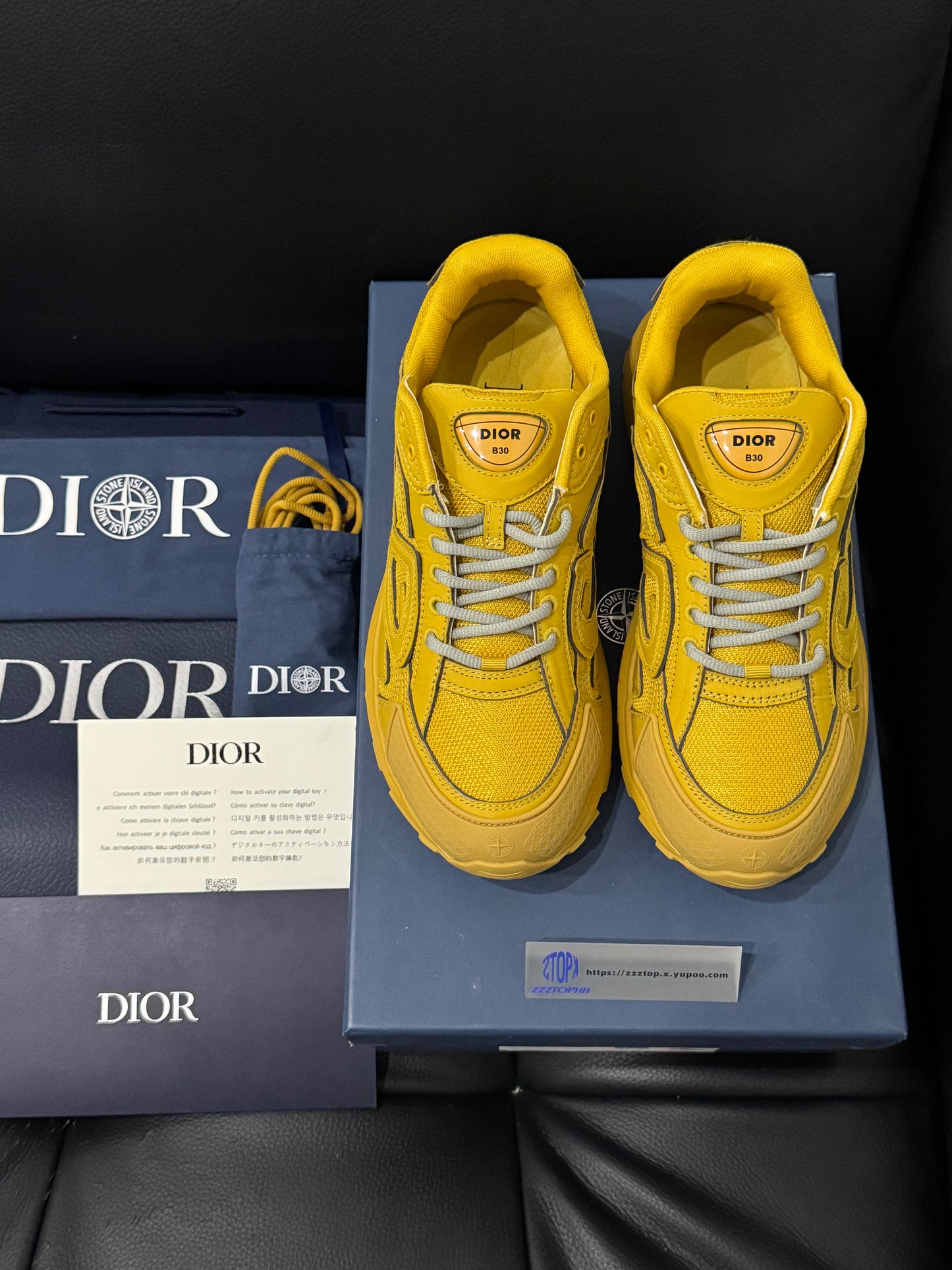 Dior B30 x Stone Island "Yellow"