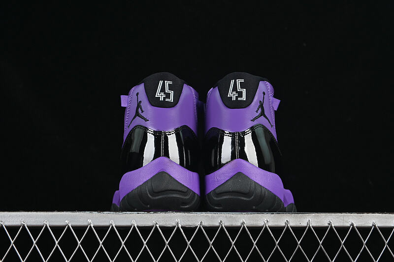 Air Jordan 11 High "Black Purple"