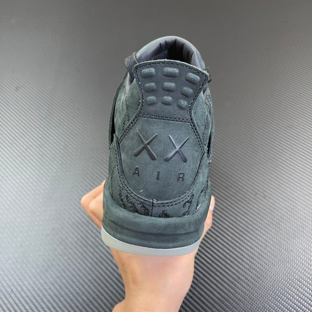 Air Jordan 4 x KAWS "Black"