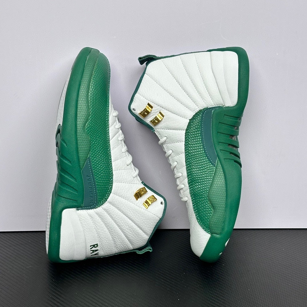 Air Jordan 12 "White Green"