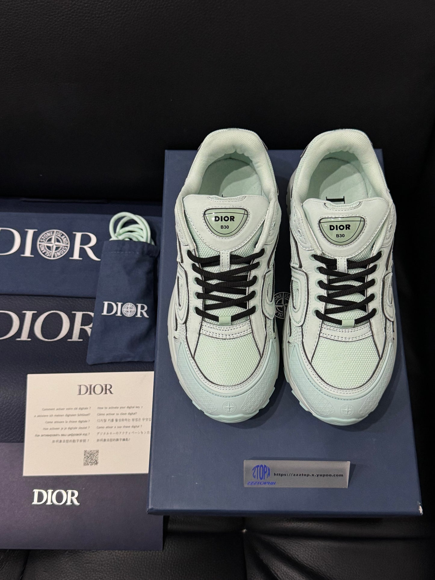 Dior B30 x Stone Island "Lightblue"