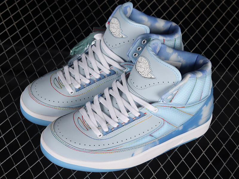 Air Jordan 2 High x J. Balvin "Baby Blue"
