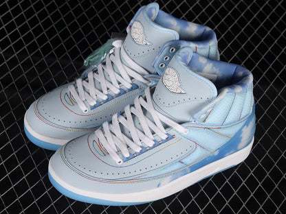 Air Jordan 2 High x J. Balvin "Baby Blue"