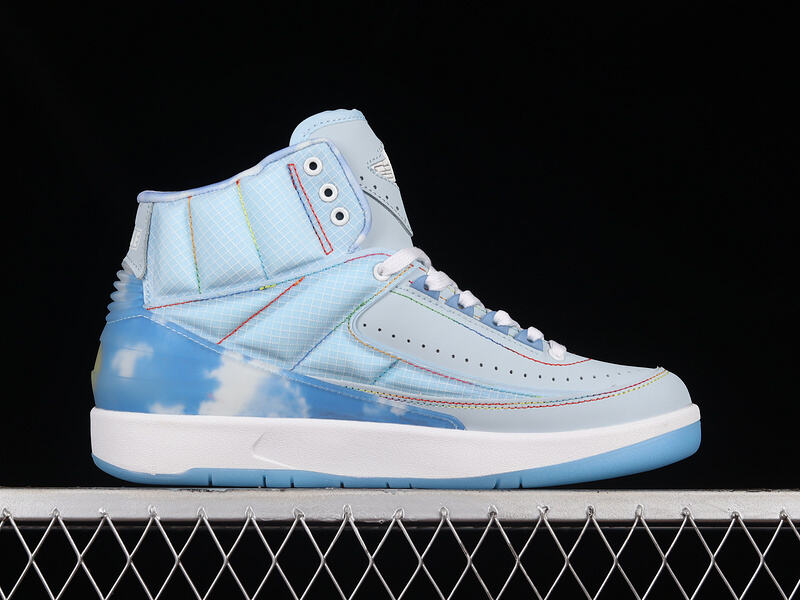 Air Jordan 2 High x J. Balvin "Baby Blue"