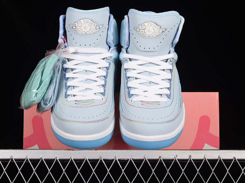 Air Jordan 2 High x J. Balvin "Baby Blue"