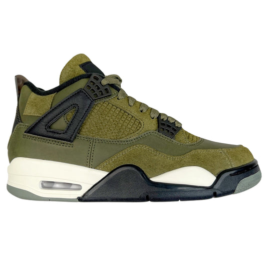 Air Jordan 4 "Olive Canvas"