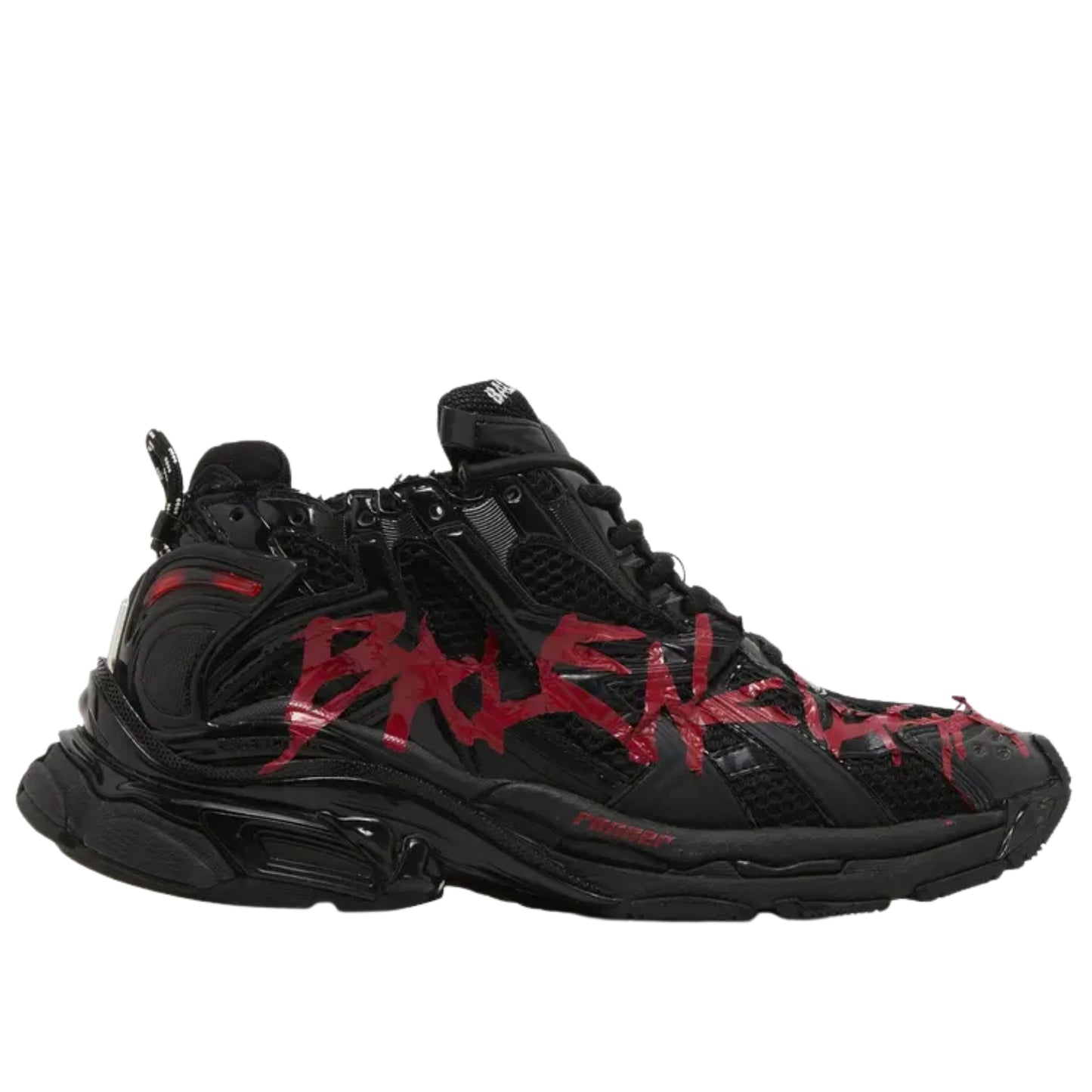 Balenciaga Runner Graffiti "Black Red"