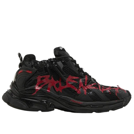 Balenciaga Runner Graffiti "Black Red"
