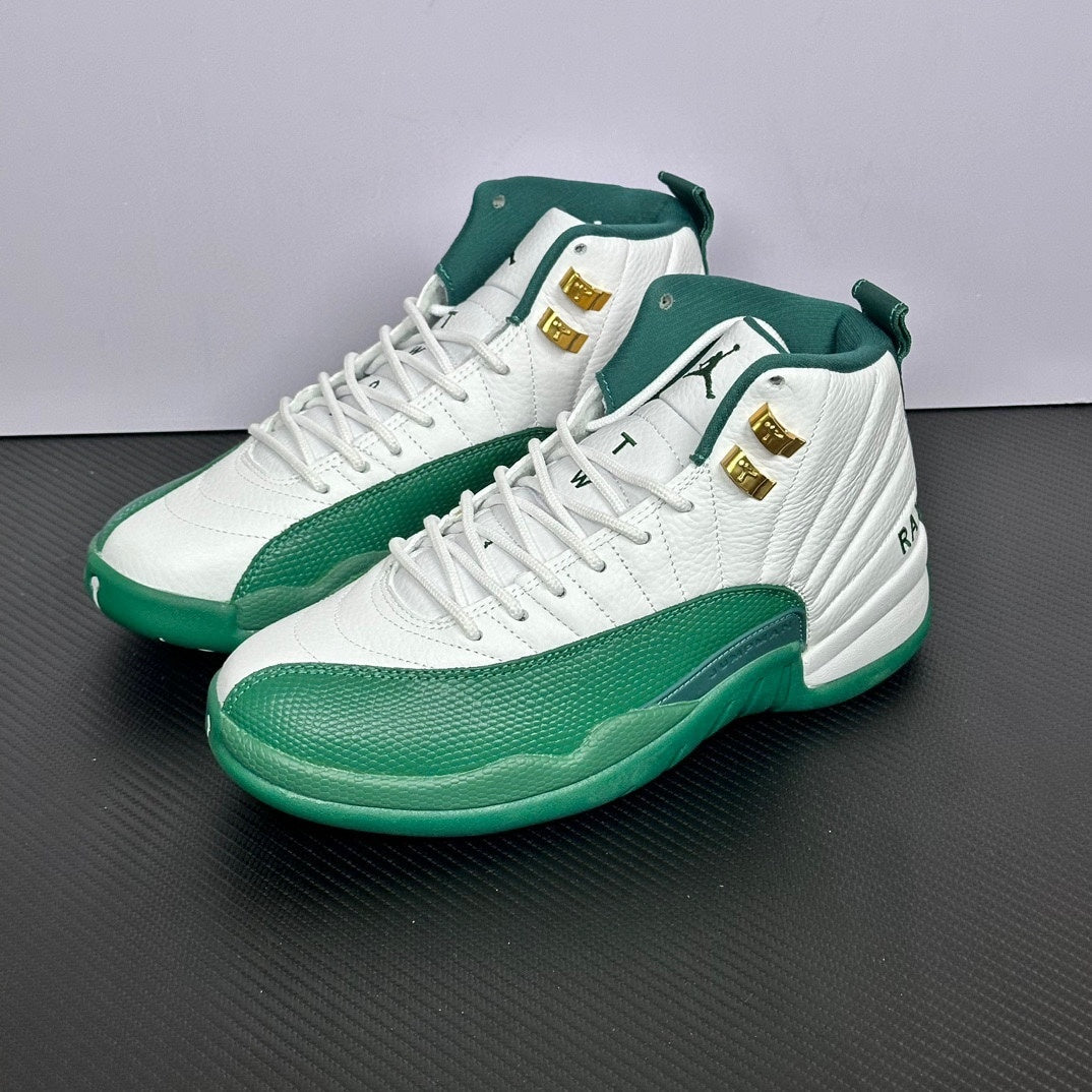 Air Jordan 12 "White Green"