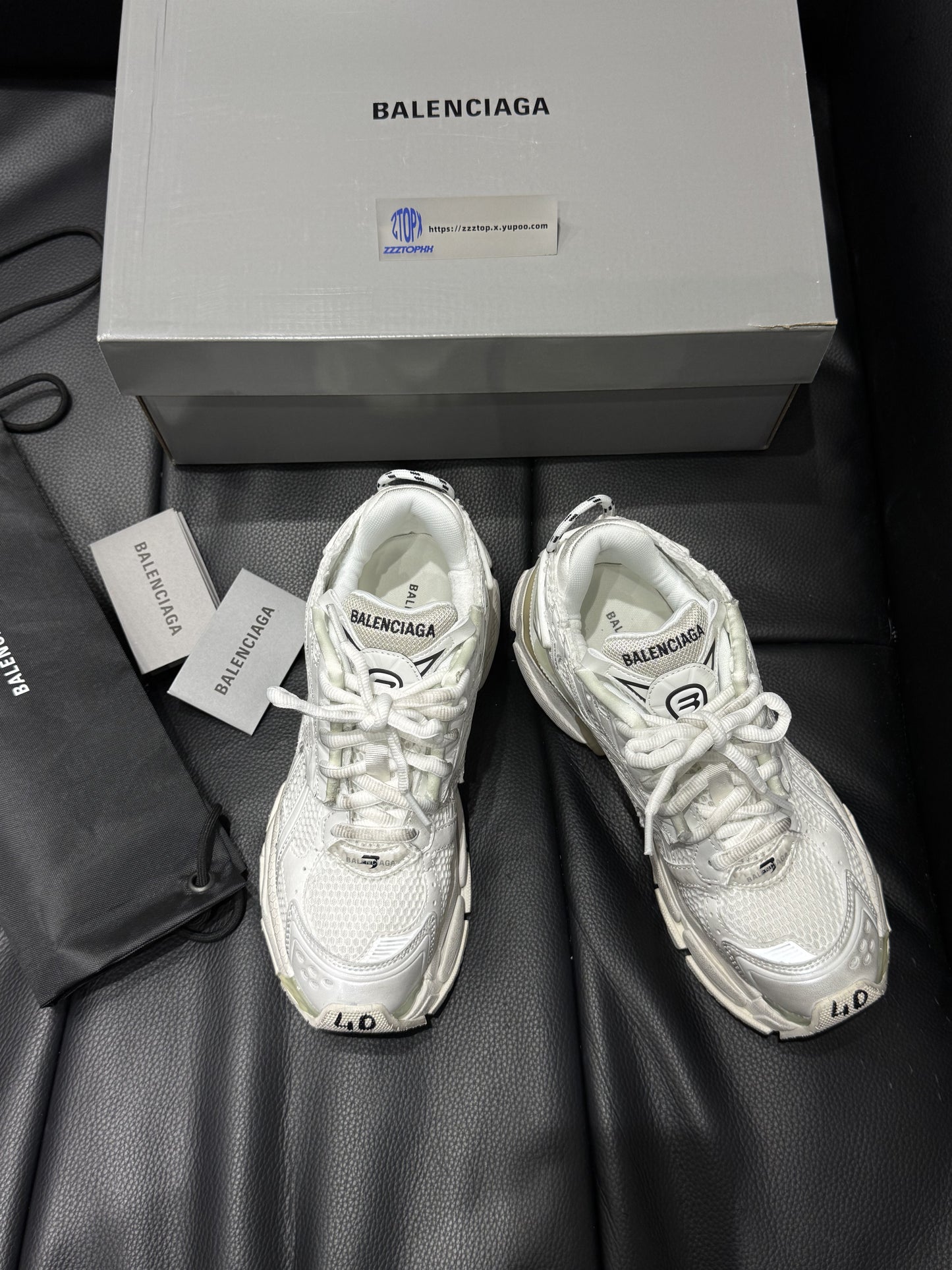 Balenciaga Runner "Triple White"