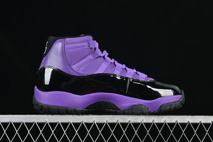 Air Jordan 11  High "Black Purple"