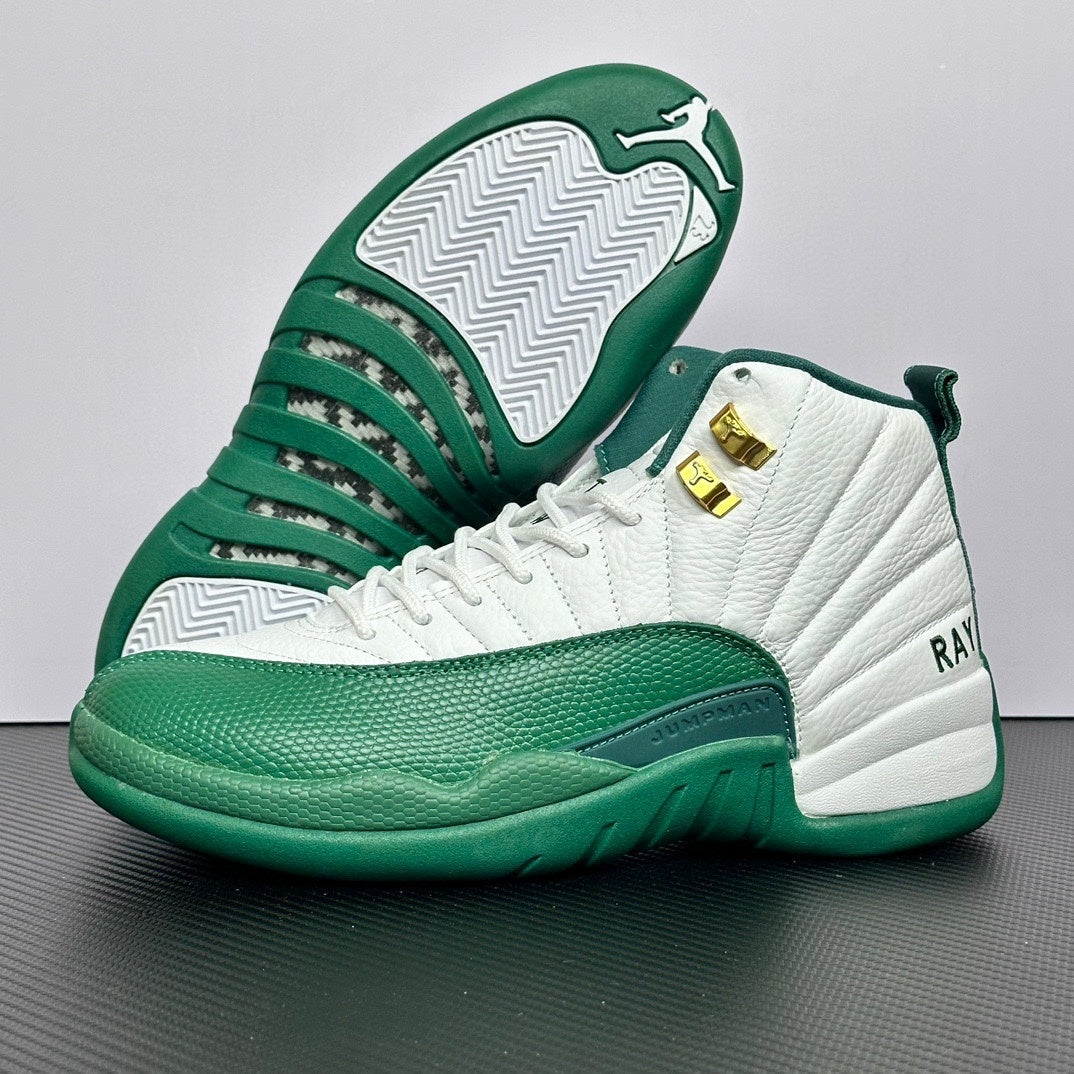 Air Jordan 12 "White Green"