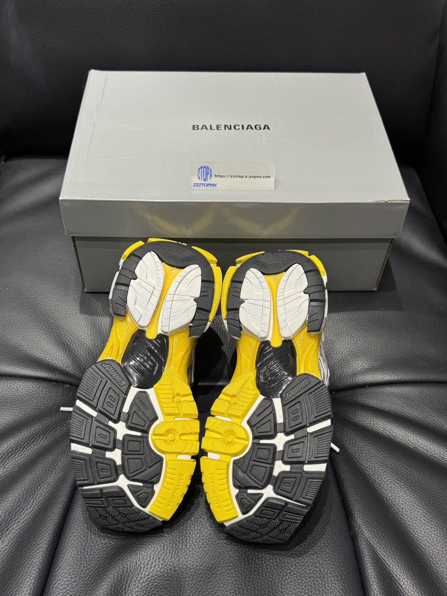 Balenciaga Runner "White Yellow"